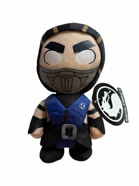 Mortal Kombat - Sub-Zero 8 inch Plush - Mezco Toyz With Tags Plushie 2015